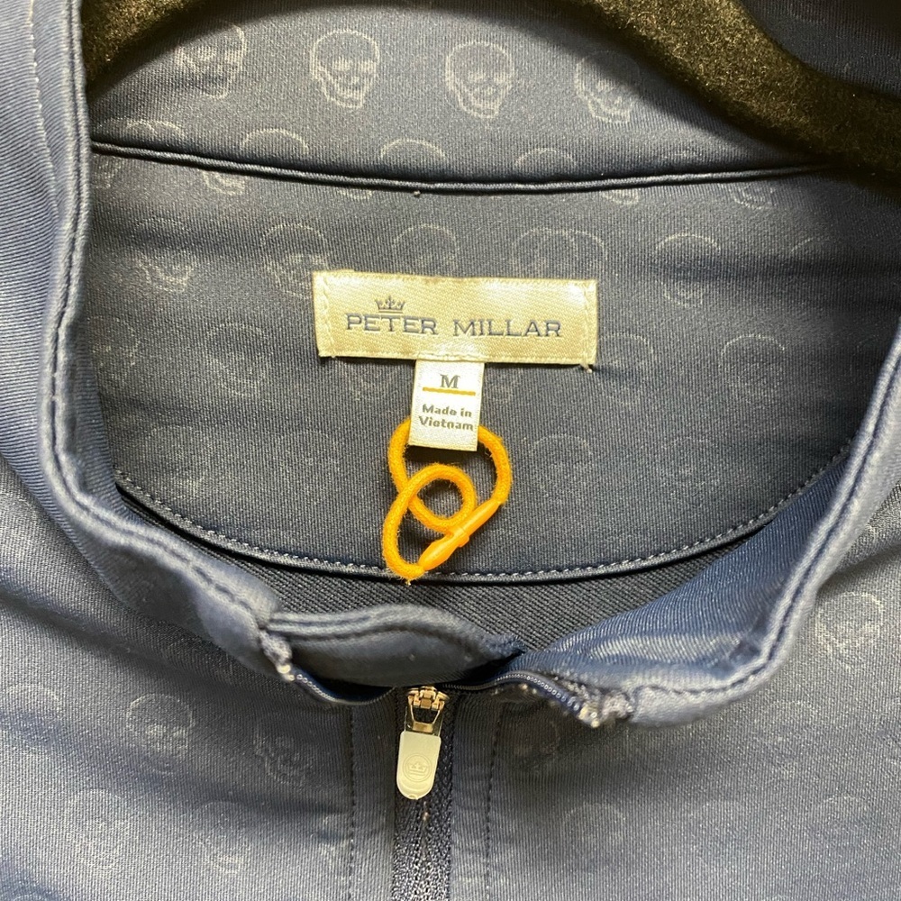 Peter Millar Crown Sport Men's Perth Seeing Double Performance Quarter-Zip - Picture 10 of 12